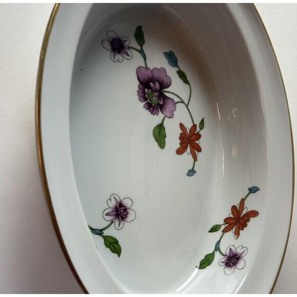 ROYAL WORCESTER ENGLAND ASTLEY OVEN TO TABLE OVAL BAKING DISH 11 3/8”L - Picture 4 of 7